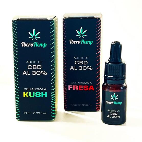 Aceite 30% CBD Kush - IberoHemp - WeWeed