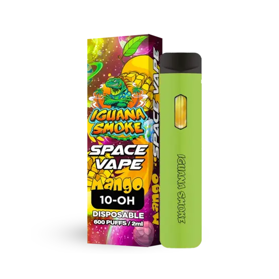 Vaper 10-OH 90% Space Vape Mango - Iguana Smoke CBD - WeWeed
