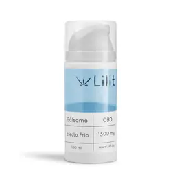 Crema efecto frio CBD 1,5% LISBETH (100ml) - Lilit - WeWeed