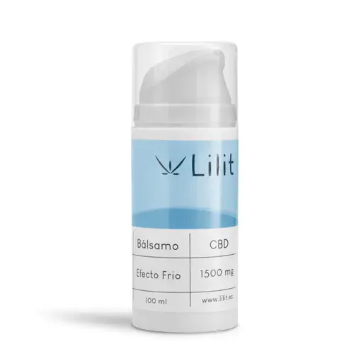 Crema efecto frio CBD 1,5% LISBETH (100ml) - Lilit - WeWeed