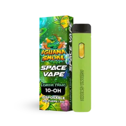 Vaper 10-OH 90% Space Vape Lemon Haze - Iguana Smoke CBD - WeWeed