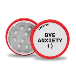 Grinder BIO Bye Anxiety rojo - The CBD Side - WeWeed