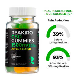 CBD Gummies 1500mg 30pcs - Full Spectrum - reakiro - WeWeed