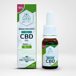 Aceite CBD 10% – Broad Spectrum – Semillas de cáñamo - CBD Alchemy - WeWeed